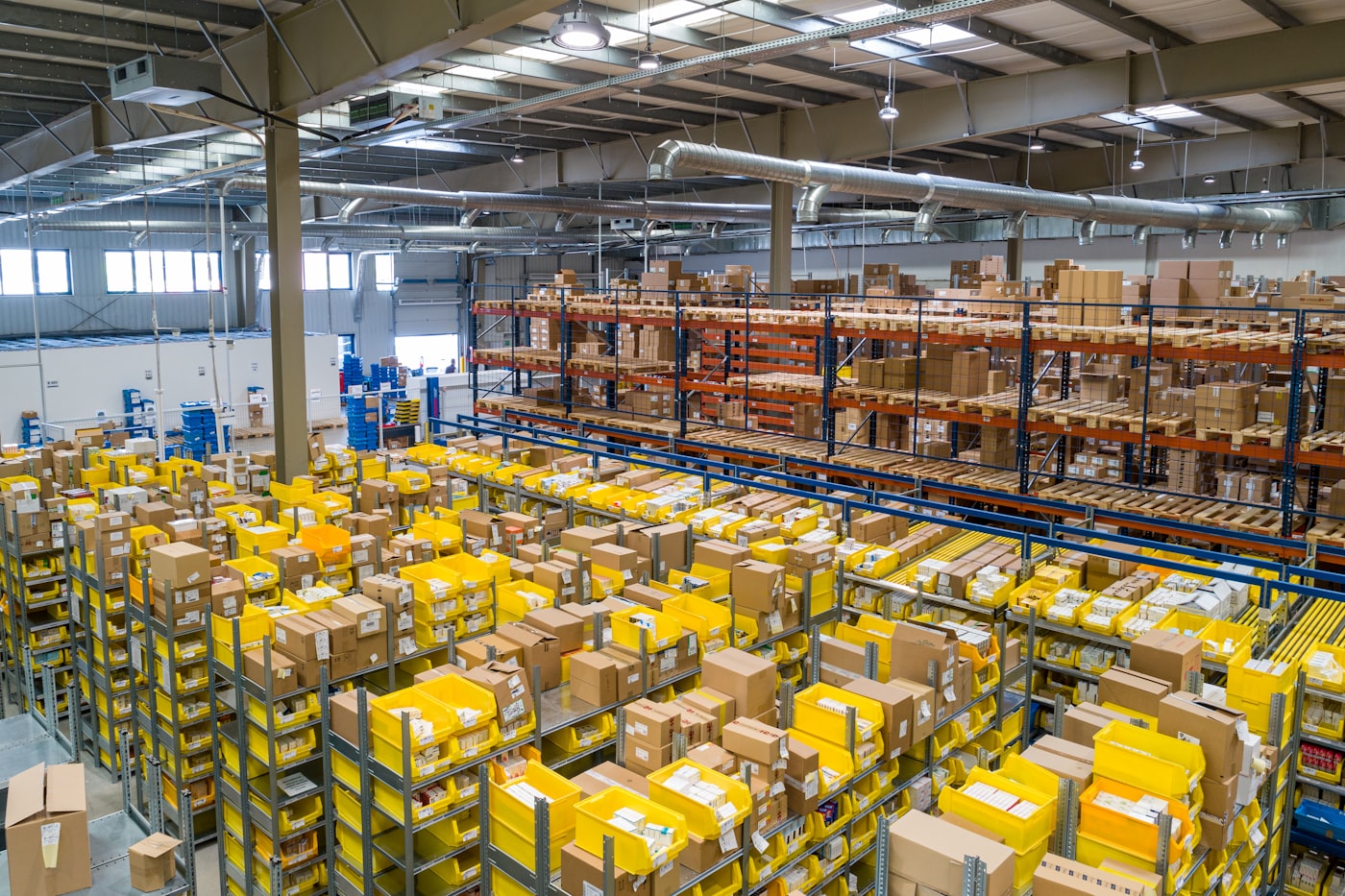 Aviation parts warehouse and picking operations